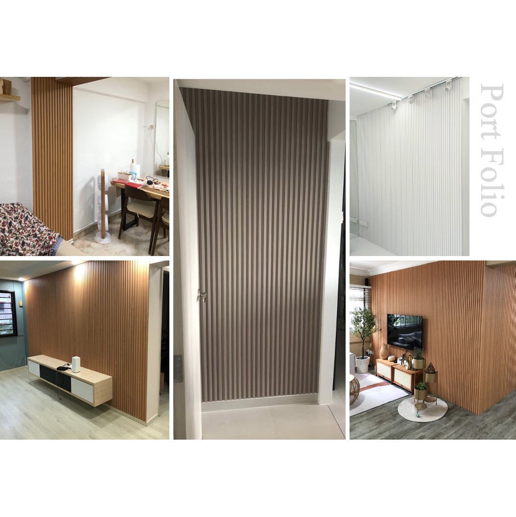 [SQ002] PVC Fluted Panel - Ecotecture Pte Ltd
