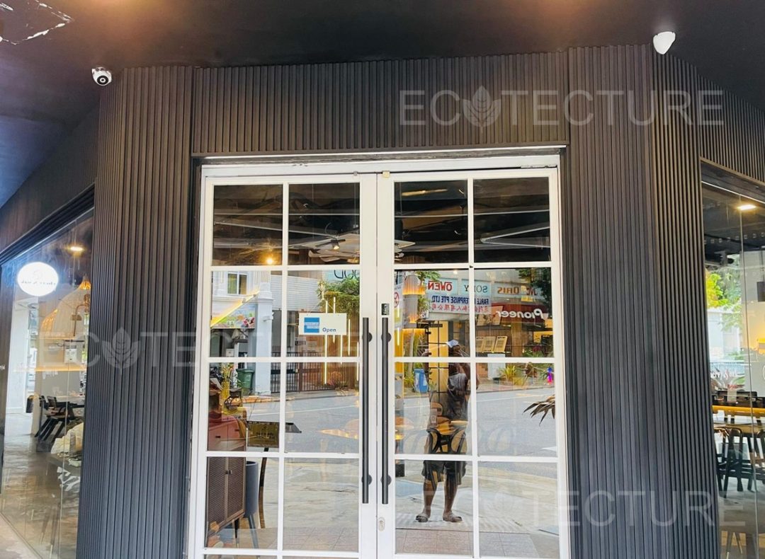 Fluted Wall Panel/ Wall Décor Installation - Ecotecture Pte Ltd